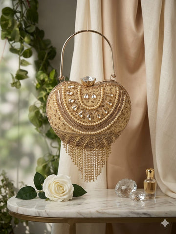 Bridal Bag Auric Heartmina Minaudière