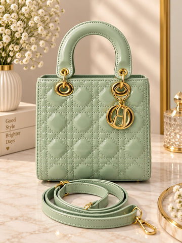 Sage Luxe Hand Bag